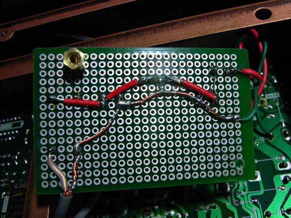 Bottom side of new clock