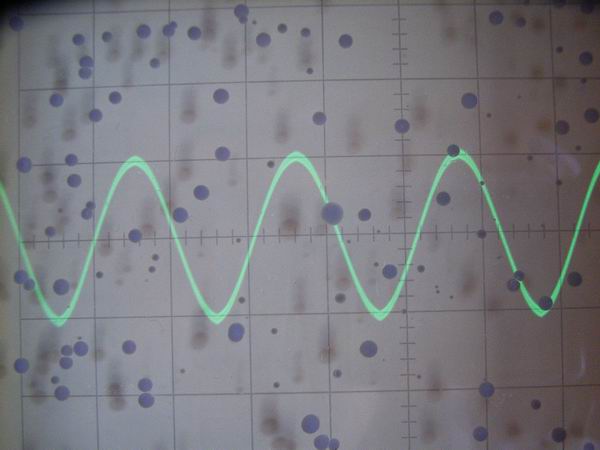 Output wave form of 1kHz